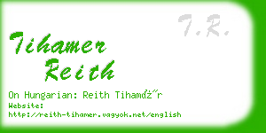 tihamer reith business card